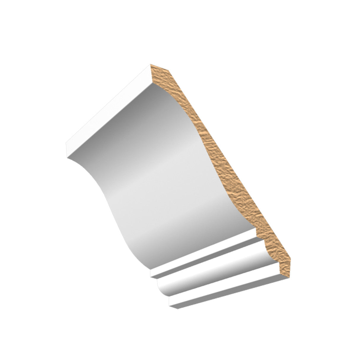 #512 | MDF - Medium-density Fibreboard | 7" Tall x 1" Thick x 16 LF | Traditional Style