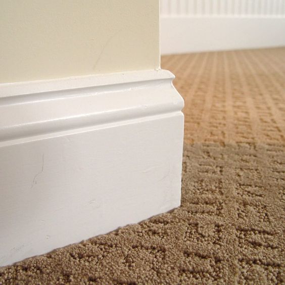 PICK UP TODAY | #5180 | Baseboards Pine Primed | 16 Foot Painted Wood Boards