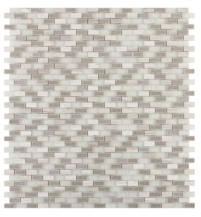 New | Brick | Beige | Mosaic Sheet Tile | Interior Walls & Shower Walls