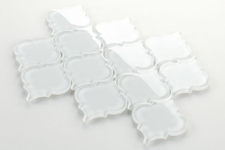 New | Spade | White | Mosaic Sheet Tile | Interior Walls, Shower Walls, Pools & Pool Liners