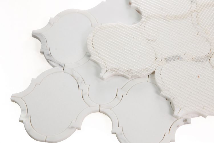 New | Spade | Cream & Marble | Mosaic Sheet Tile | Interior walls, Interior Floors & Showers