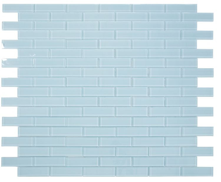 New | Subway Glass | Teal | Mosaic Sheet Tile | Walls, Shower Walls, Pools & Pool Liners