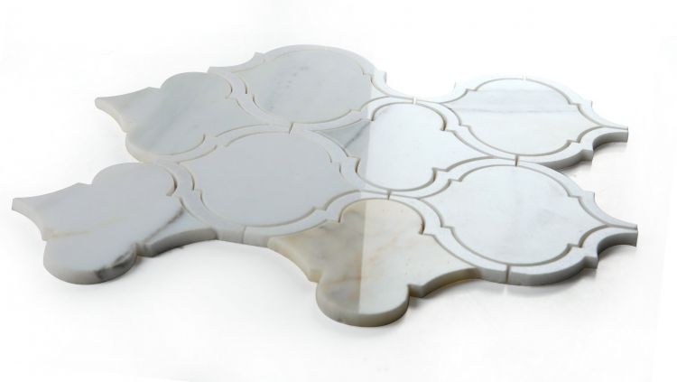 New | Spade | Marble & Gold | Mosaic Sheet Tile | Interior Walls, Interior Floors & Showers