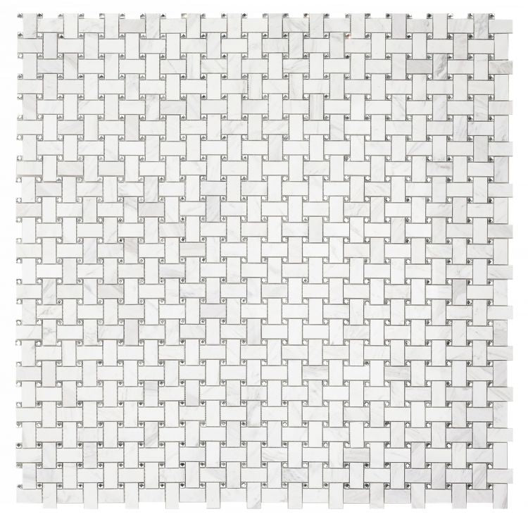 New | Windmill | White | Mosaic Sheet Tile | Walls, Interior Floors & Showers