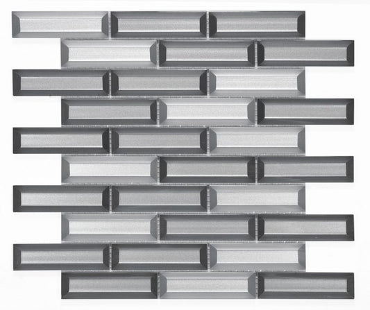 New | Linear | Gray | Mosaic Sheet Tile | Walls & Showers
