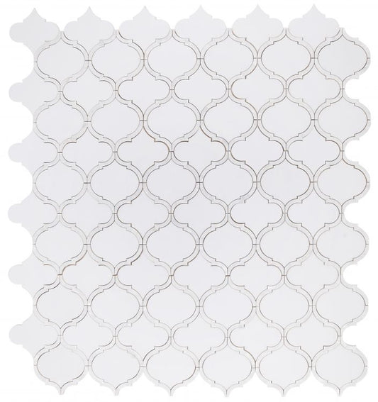 New | Spade | White | Mosaic Sheet Tile | Interior Walls