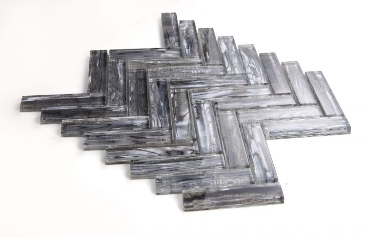 New | Linear | Gray | Mosaic Sheet Tile | Interior Walls & Shower Walls