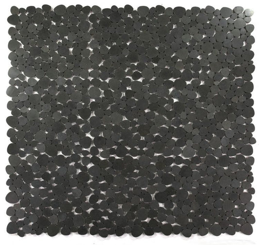 New | Pebble | Black | Mosaic Sheet Tile | Walls, Showers & Interior Floors