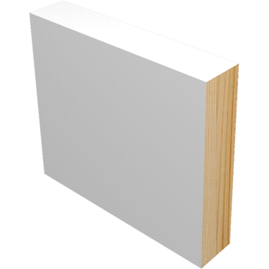 To Order | Baseboard Pine Primed 1X4-  9/16 Inch Thick | 17 Foot Long | Lakewood Ranch