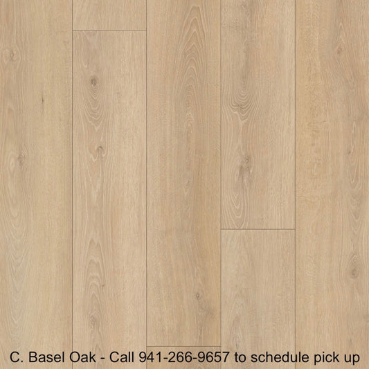 Color C. Basel Oak | Stock 20 Mill LVP Waterproof Flooring | TS Debbie Relief Program