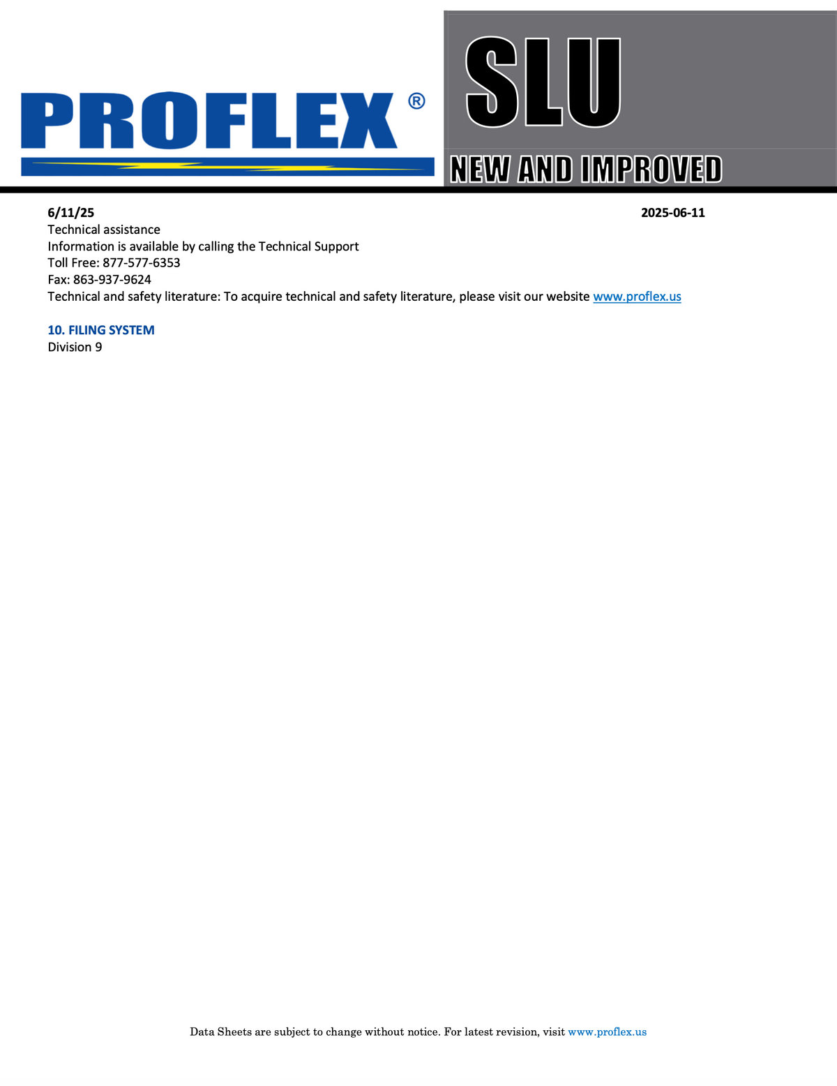 PICK UP TODAY | PROFLEX SLU | Self-Leveling Underlayment | 50 LB Bag | Contractor Flooring Supplies